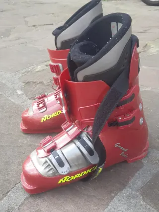 Botas Esquí Nórdica Grand Prix Rojas talla 280/285