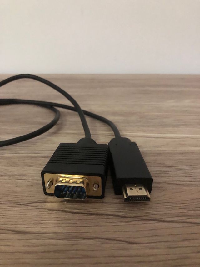 Cabo HDMI a VGA Preto