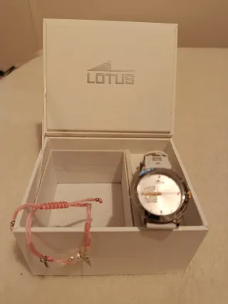 Reloj LOTUS niña + pulsera regalo