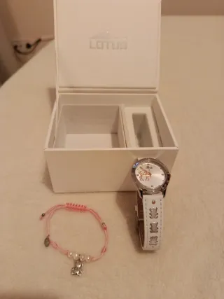 Reloj LOTUS niña + pulsera regalo