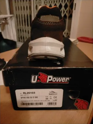 Zapatos de seguridad marrones