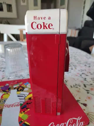 Hucha Coca Cola Máquina Refrescos