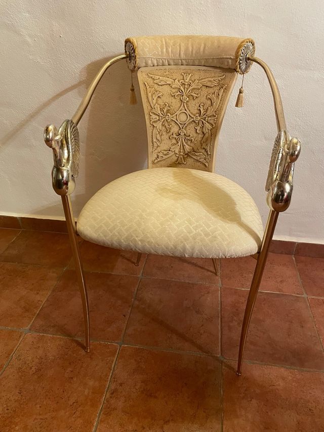 Sillas Vidal Grau Acero y Algodón