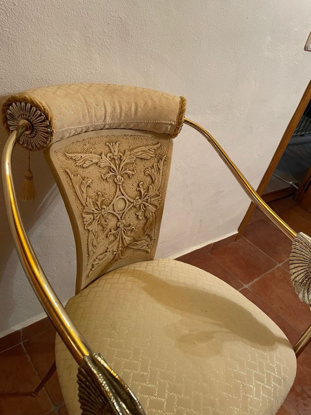 Sillas Vidal Grau Acero y Algodón