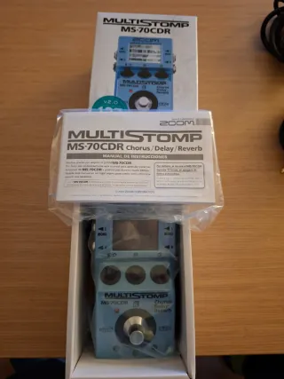 Pedal Zoom MS-70CDR Multistomp Chorus Delay Reverb