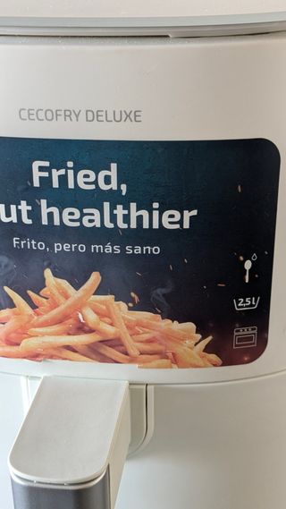 Freidora Cecofry Deluxe 2.5L