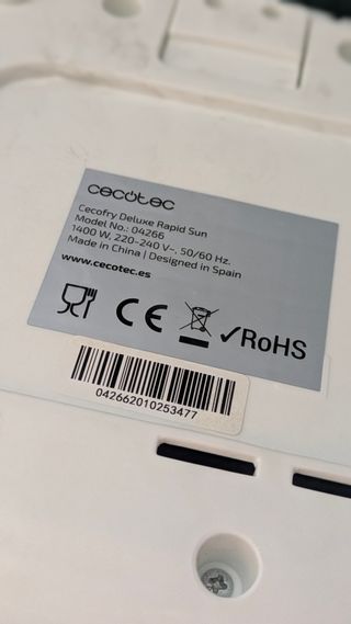 Freidora Cecofry Deluxe 2.5L