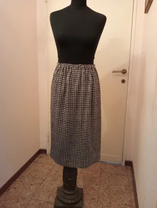 Gonna midi bicolore * Falda