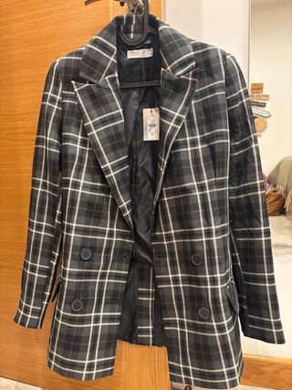 Americana cuadros Primark Talla 34