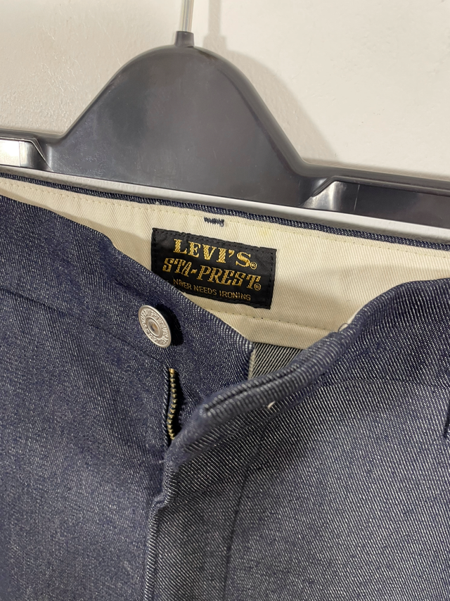 Pantalón Levis Sta-Prest Denim Custom Azul