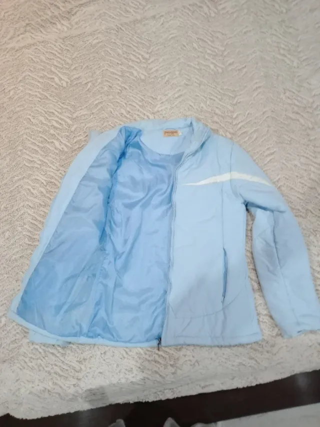 Chaqueta azul y blanca talla XXL