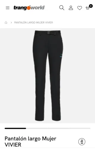 Pantalón Trangoworld Mujer Talla M