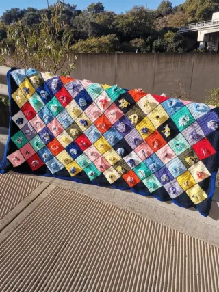 Coperta matrimoniale uncinetto