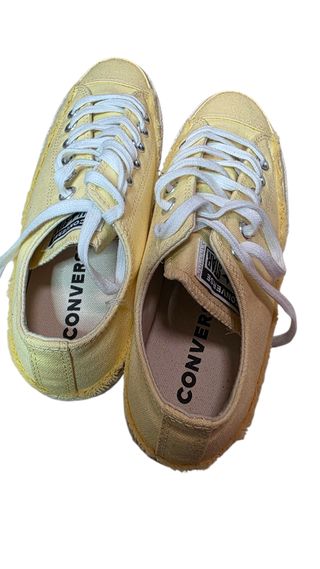Converse Amarillas Talla 37.5 mujer