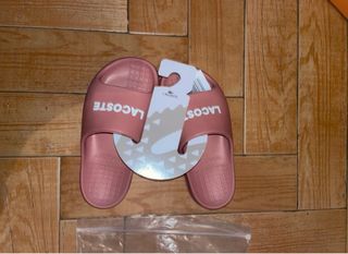 Chanclas Lacoste rosas mujer