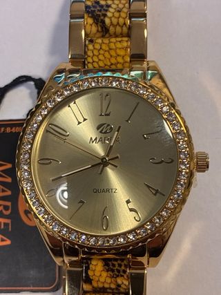 Reloj Marea B41136/14 Dorado Serpiente NUEVO