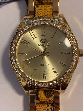 Reloj Marea B41136/14 Dorado Serpiente NUEVO