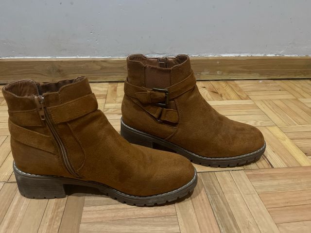 Botines Marrones Talla 38