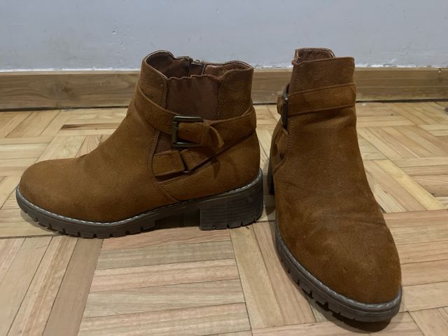 Botines Marrones Talla 38