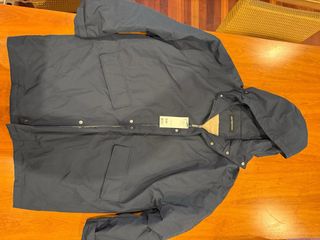 Chaquetón Adolfo Domínguez Azul Talla L.