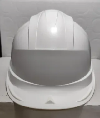 Casco de obra blanco