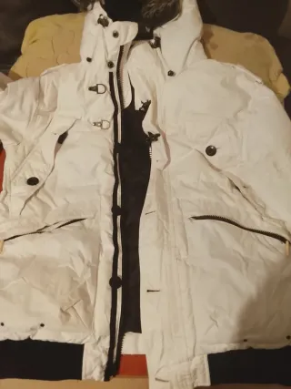 Chaqueta blanca mujer