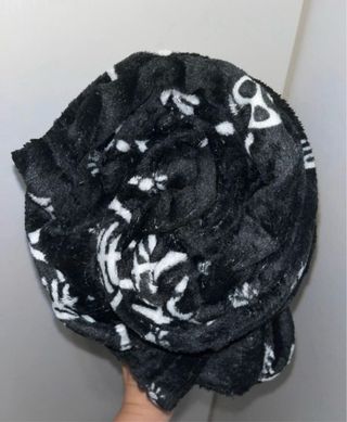 Coperta Halloween Scheletri Plaid 140x180 cm nuova