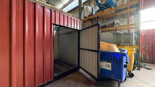 Caseta de chapa metálica