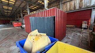 Caseta de chapa metálica