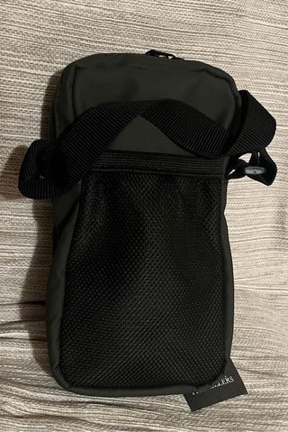 Bandolera PACO MARTINEZ negra/verde militar