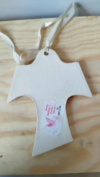 Decorazione ceramica bambina prima comunione