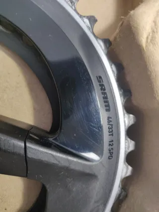 Bielas y platos Sram Rival AXS DUB Wide 46-33t