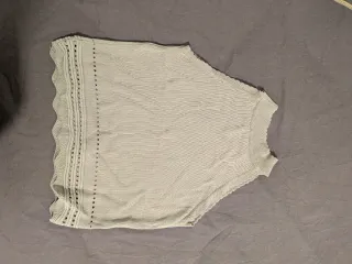 Camiseta de punto sin mangas