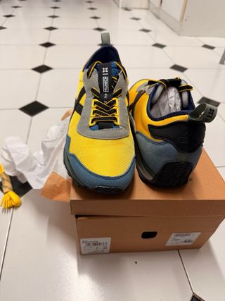 Zapatillas Munich Um Azul Amarillo
