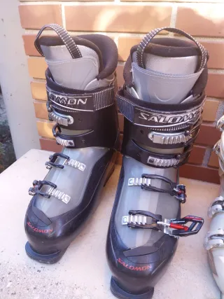 Botas de esquí adultos y niño