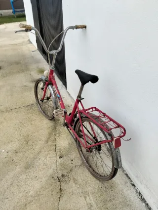 Bicicleta antigua paseo plegable