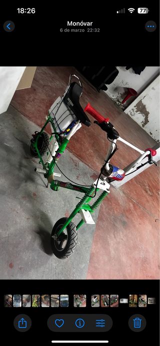 Mini bici elettrica 48v 1000w