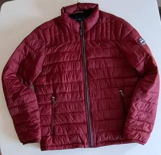Giacca imbottita Tommy Hilfiger rossa M