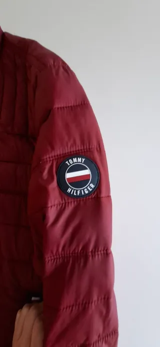 Giacca imbottita Tommy Hilfiger rossa M