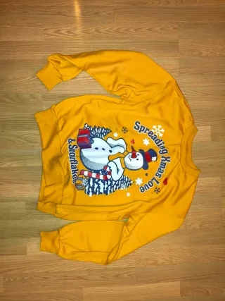 Jersey Navideño Muñeco Nieve Talla S