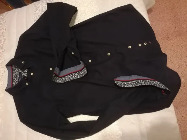 Camisa Zara Azul Marino Talla S