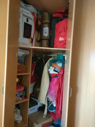 Armario rinconero madera