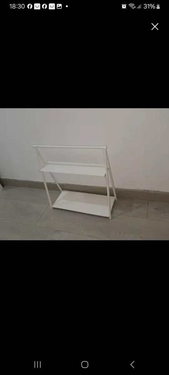 Estantería metálica sobremesa nueva