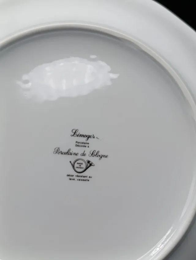 Ensaladera porcelana Limoges de Sologne