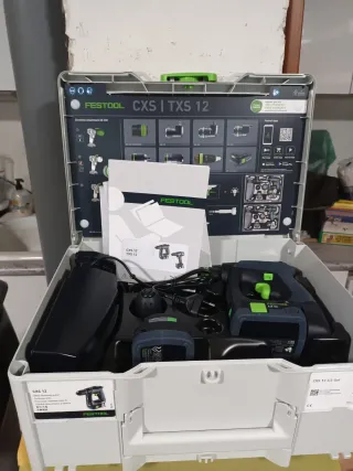 Atornillador Festool CXS 12V - SET