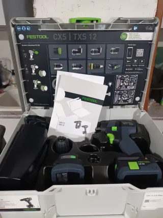 Atornillador Festool CXS 12V - SET