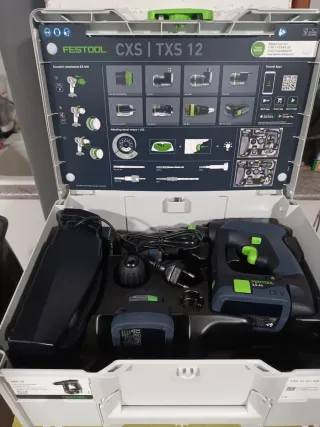 Atornillador Festool CXS 12V - SET