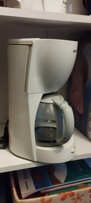 Cafetera Bosch Blanca