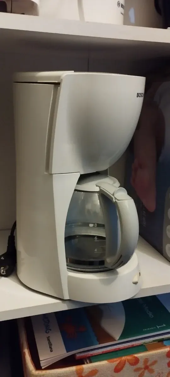 Cafetera Bosch Blanca