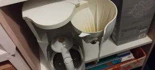 Cafetera Bosch Blanca